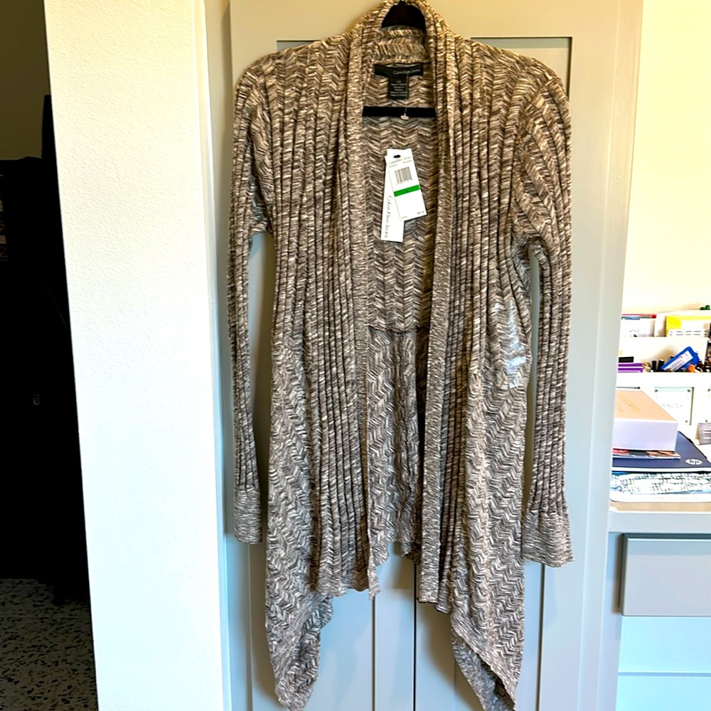 NWT Calvin Klein Jeans cardigan